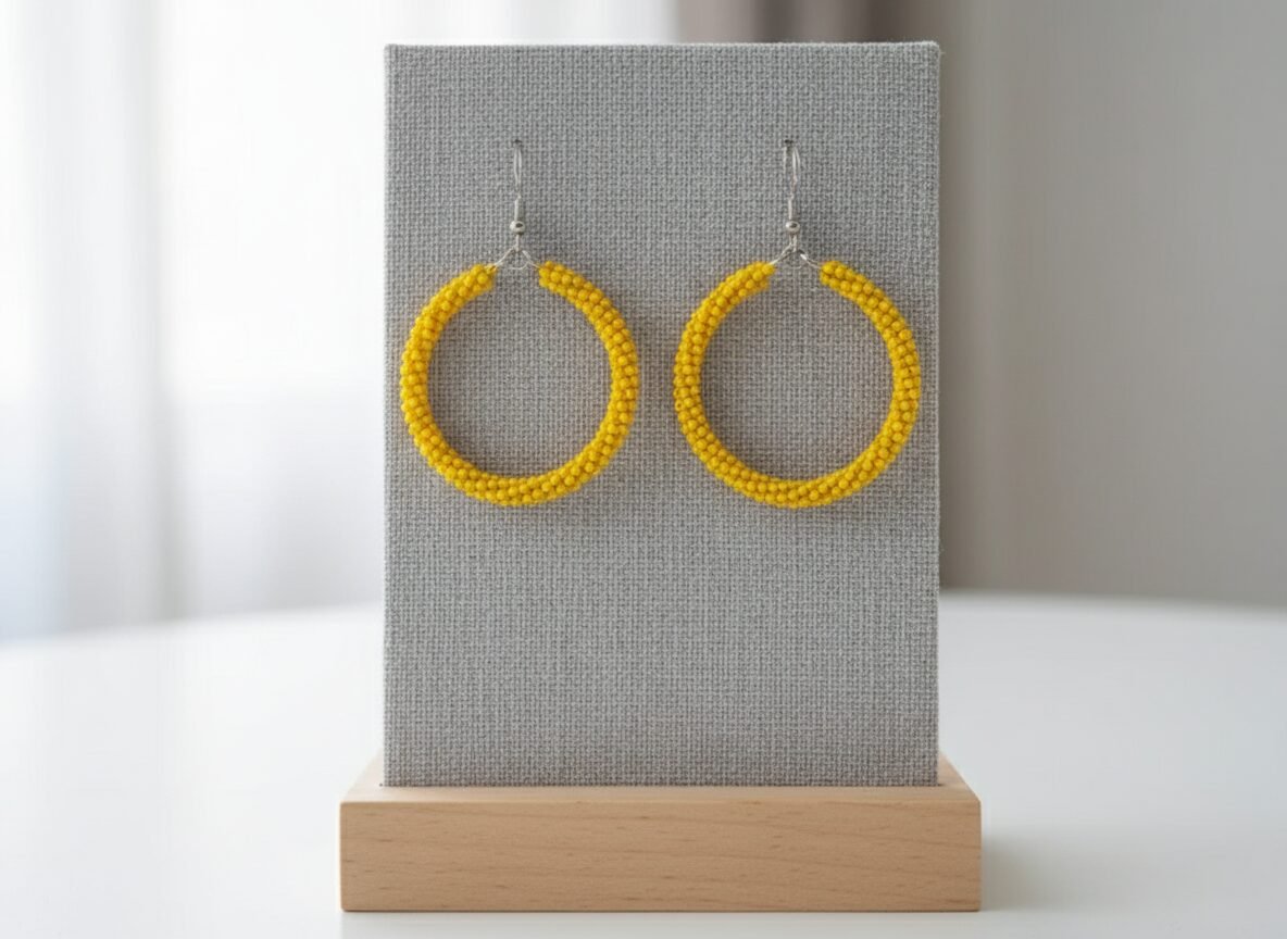 Aretes De Chaquira Colgante De Arracadas De Moda - Image 4