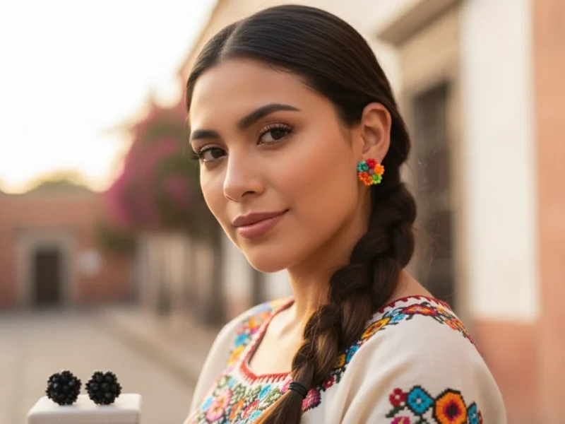 Aretes De Broqueles De Cristal Artesanal De Moda