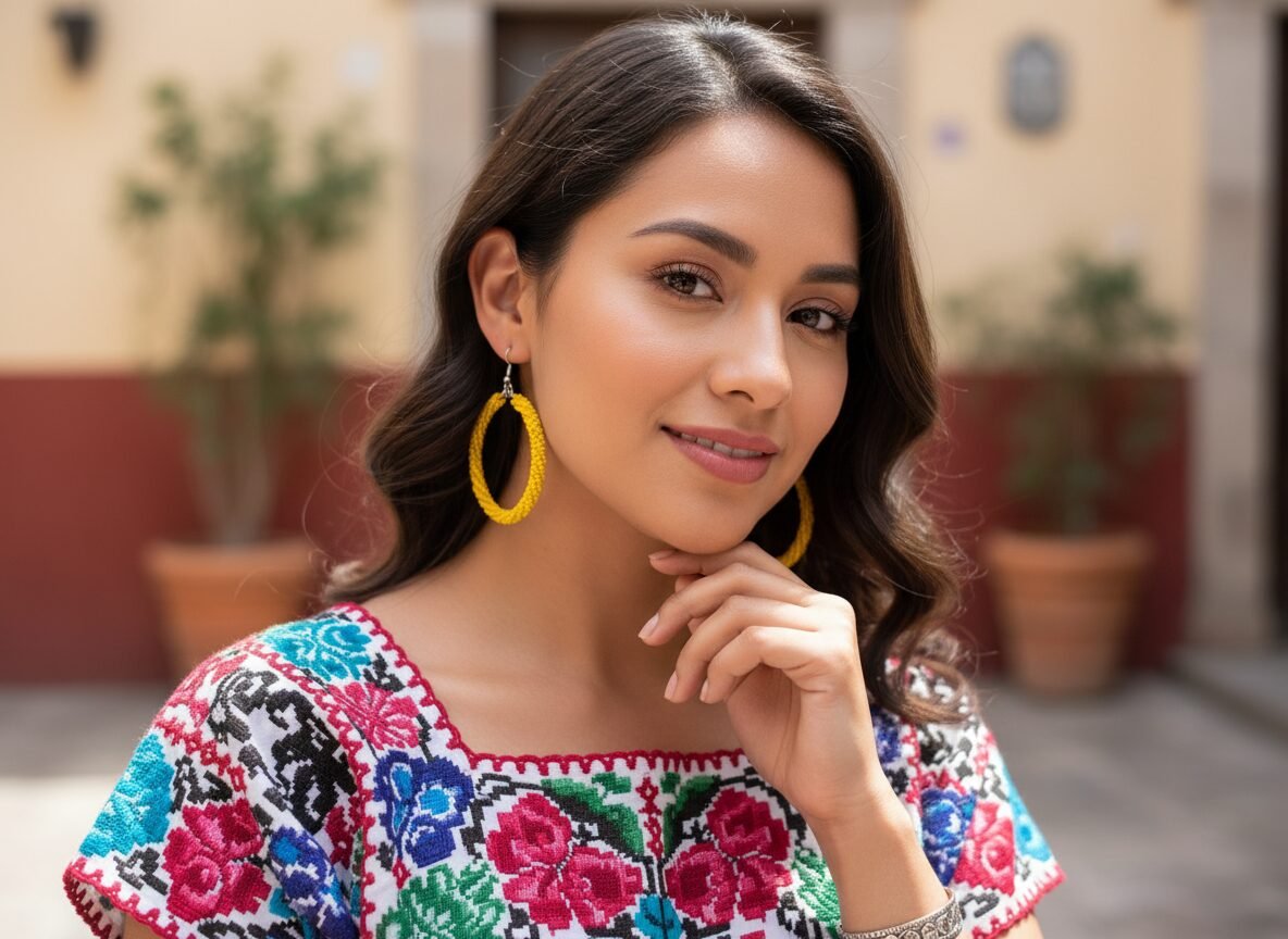 Aretes De Chaquira Colgante De Arracadas De Moda