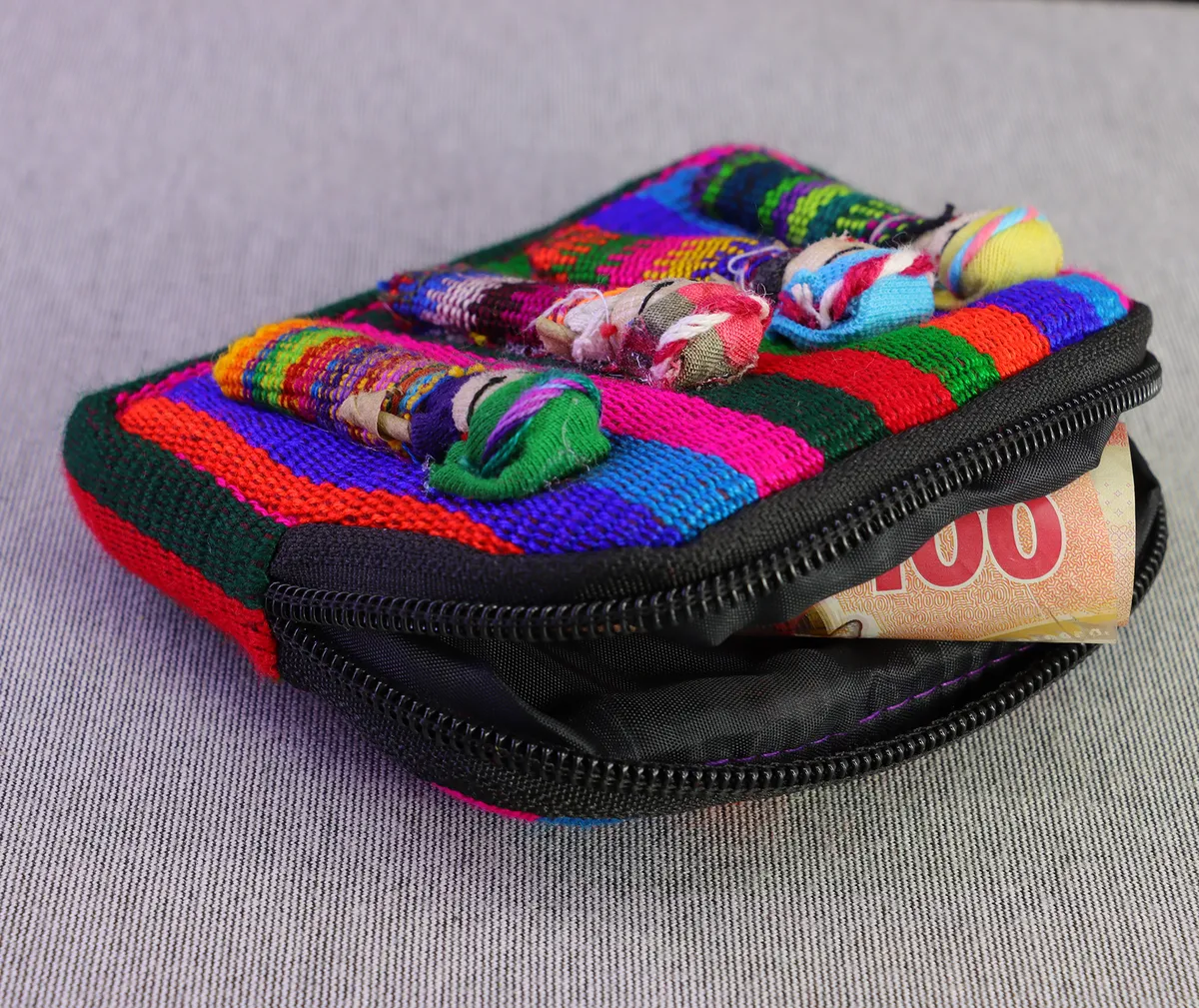 Monederos De Muñequitas Quita Penas Artesanal Para Mujer - Image 4