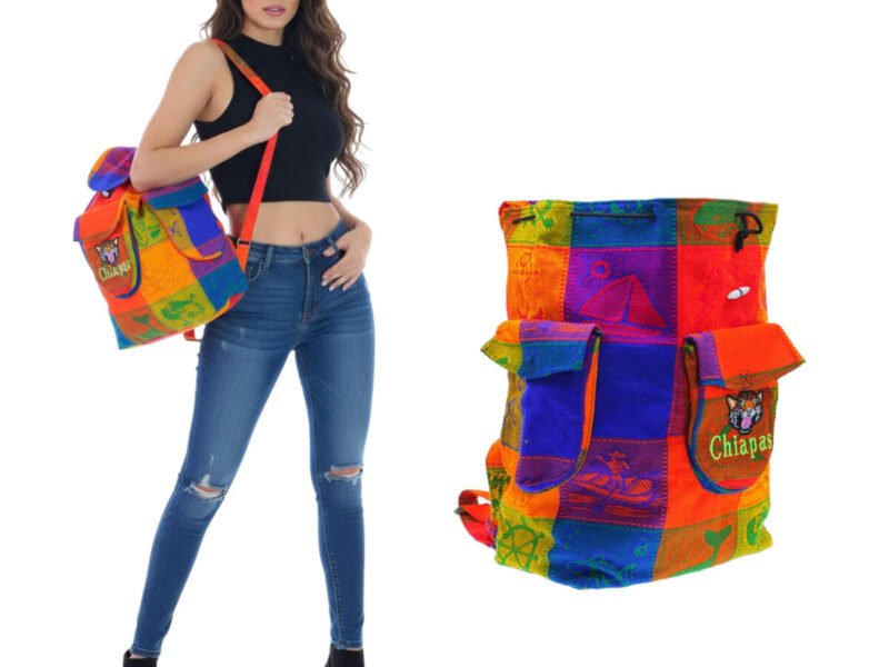 Mochila Artesanal De Moda Unisex