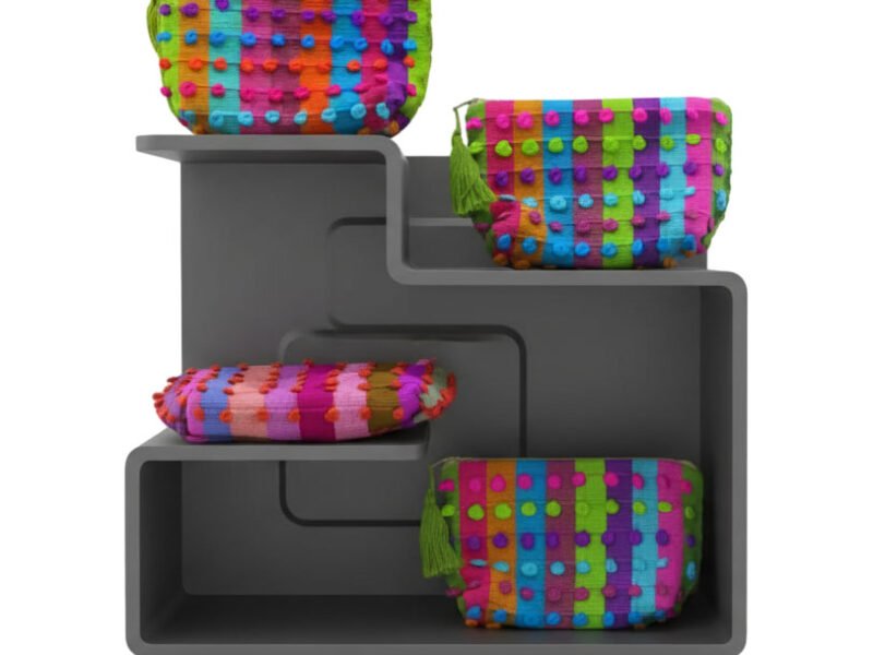 Pack 12 Monederos De Nuditos De Colores Artesanal Para Mujer