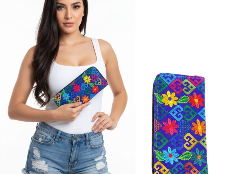 Pack 12 Carteras Bordadas Artesanales De Moda Para Dama