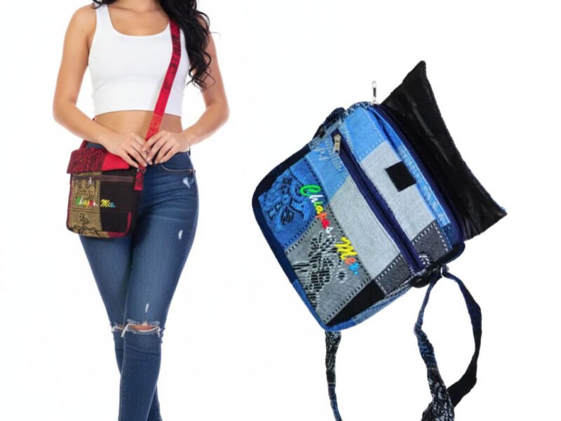 Pack 12 Bolsas Artesanales De Moda Unisex