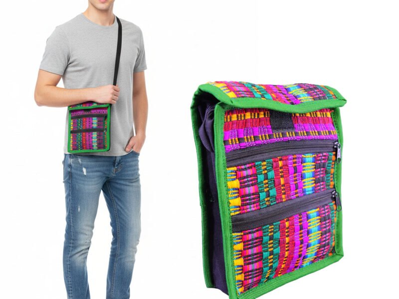 Bolsa De Telar Crossbody De Moda Unisex