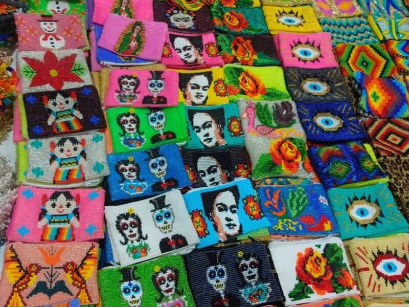 Monederos De Chaquira Artesanal Para Dama