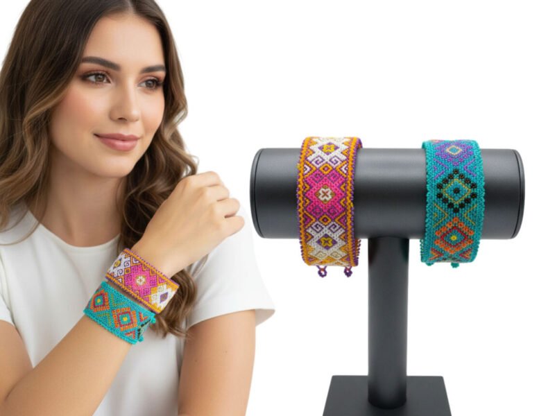 Pulseras Para Mujer De Cuentas De Chaquira De Moda