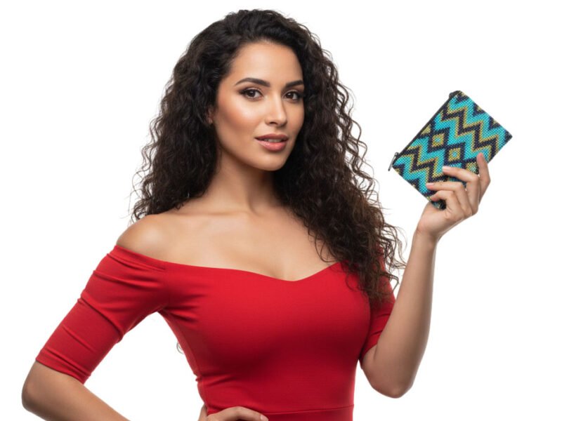 Set 2 Monederos De Cuentas De Chaquira Para Dama