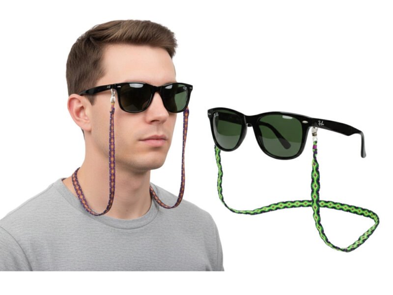 Correa Sujeta Lentes Gafas Bordado Artesanal