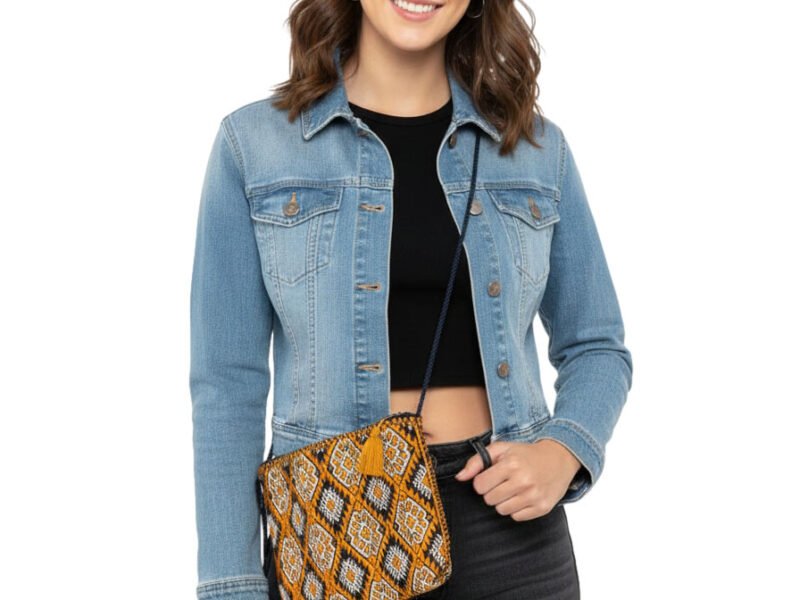 Bolsa Para Mujer De Telar De Moda Artesanal