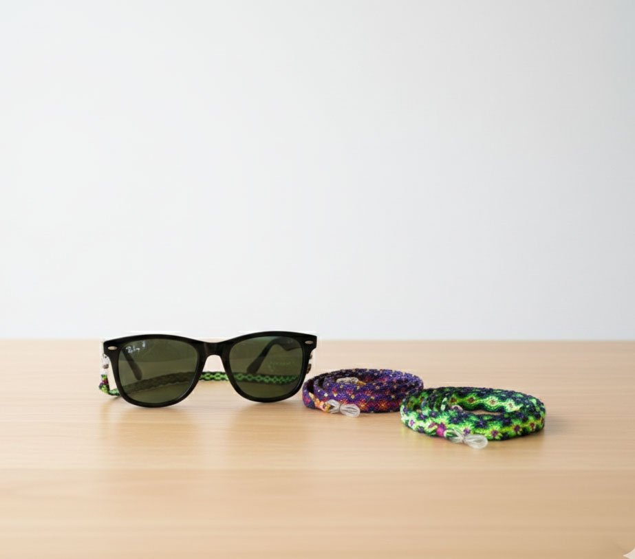 Correa Sujeta Lentes Gafas Bordado Artesanal - Image 4