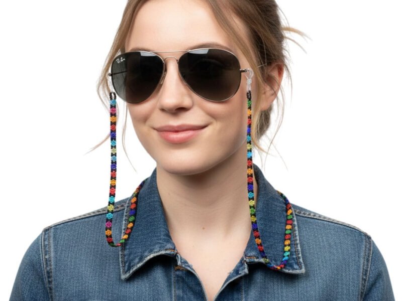 Correa Sujeta Lentes Gafas De Cuentas De Chaquira