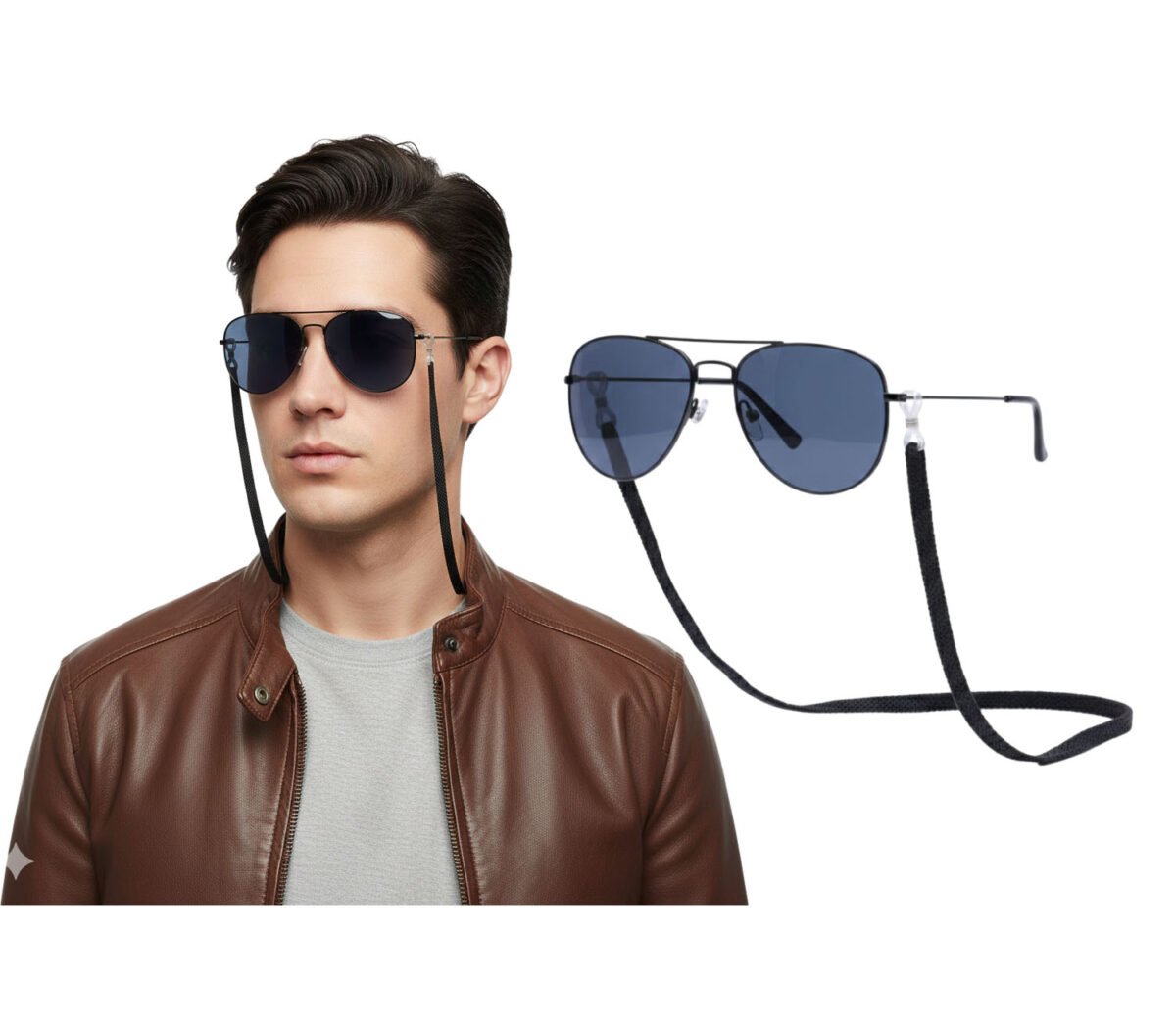 Correa Sujeta Lentes Gafas Bordados De Moda