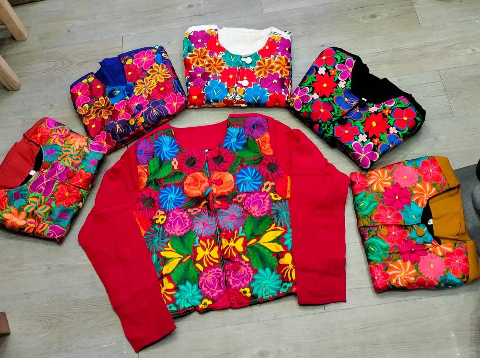 Chamarra Para Mujer Bordado Artesanal - Image 6