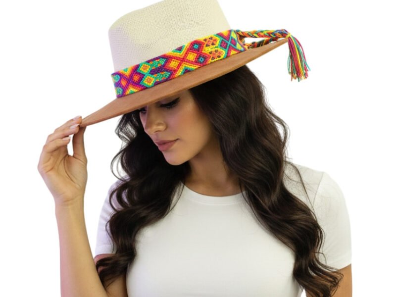 Toquillas Para Sombrero Cinto Bordadas Artesanales