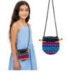 Mini Bolsa Multicolor Artesanal Para Niña