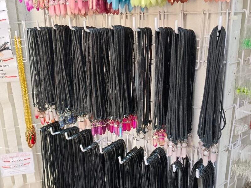 Collar Dije De Cuarzo De Cristal Para Mujer