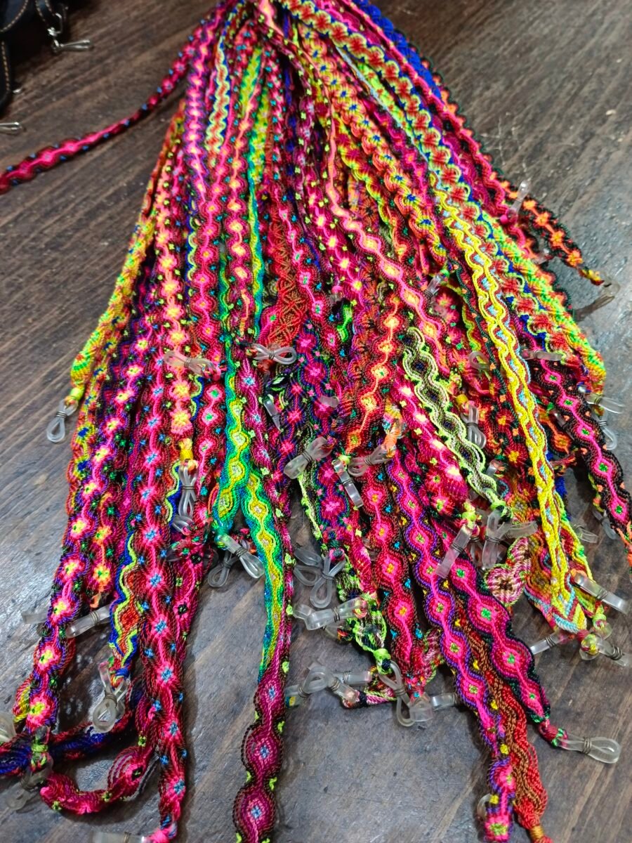 Correa Sujeta Lentes Gafas Bordado Artesanal - Image 6