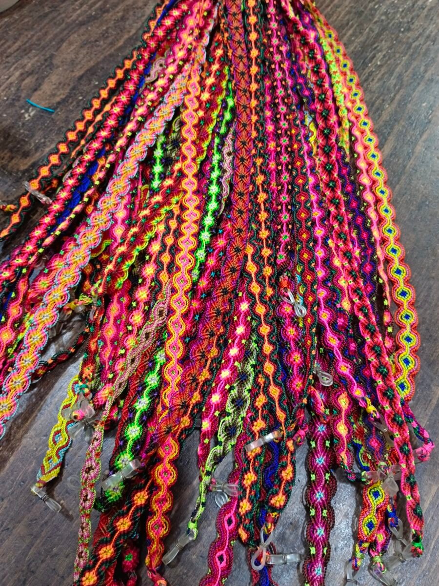 Correa Sujeta Lentes Gafas Bordado Artesanal - Image 5