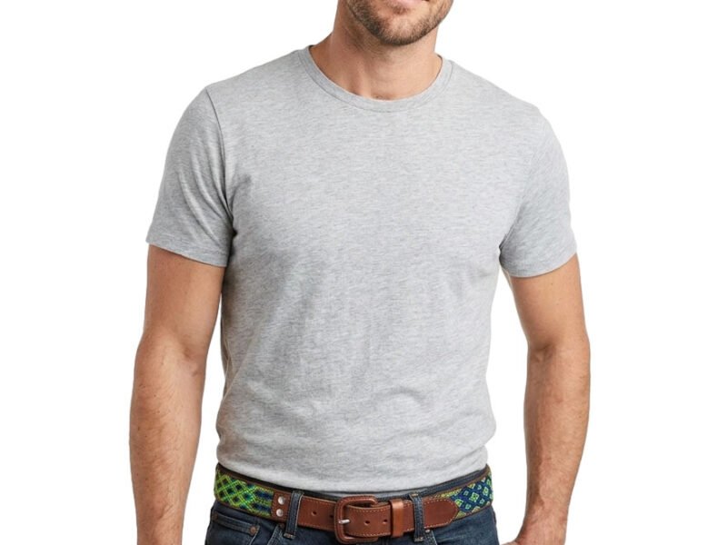 Cinturón De Cuero Bordado Artesanía Mexicana Unisex