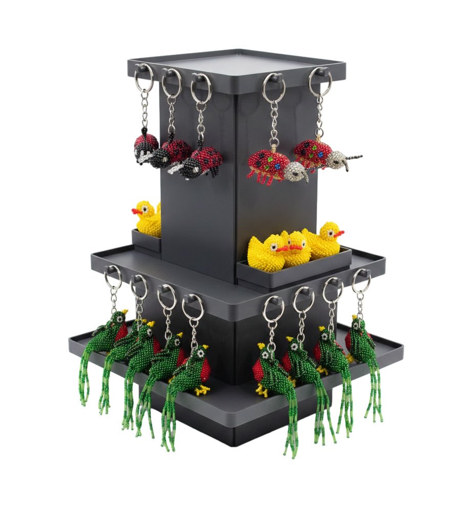 Llaveros De Chaquira Huichol Artesanal - Image 3