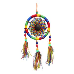 Atrapasueños Artesanal Tejido a Mano Amuleto Boho Decorativo