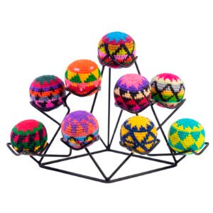 Hacky Sacks Pelotas Malabares Diseños Coloridos Hechos a Mano