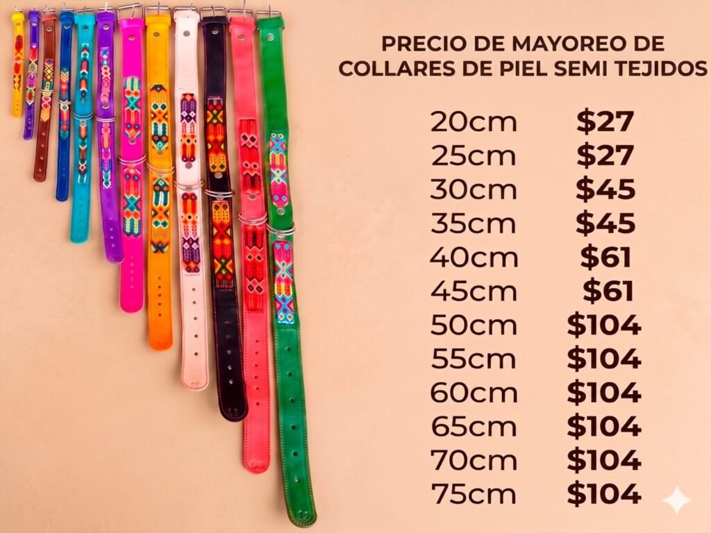 Collares se tejidos