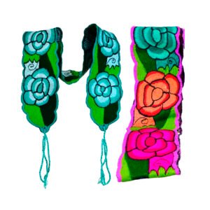 Cinto Faja Bordado para Vestido o Jeans Moda Artesanal Boho Chic