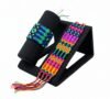 Pulsera Tejida Ancha Unisex Estilo Artesanal