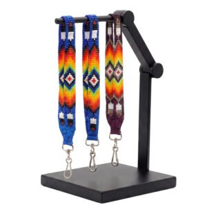 Llavero De Chaquira Huichol Porta Llaves Artesanal