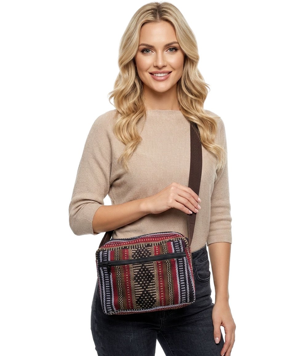 Bolso Crossbody Artesanal Unisex Mariconera - Image 4