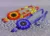 Collar De Girasol Chaquira Collar Flor Arte Huichol