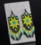 Aretes De Estrella De Colores Artesanales De Mostacillas