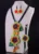 Set Collar Largo Chaquira De Flores
