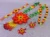 Set Collar Flor Chaquira Collar Largo Arte Huichol