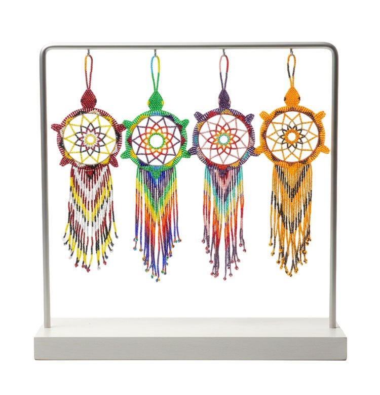 12pzs Atrapasueños Colgantes De Cuentas Huichol