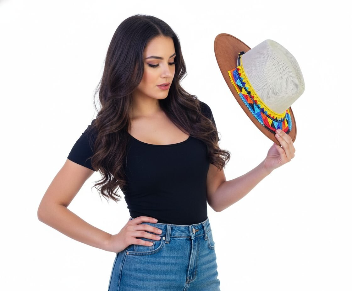 Toquillas Para Mujer De Cuentas De Chaquira