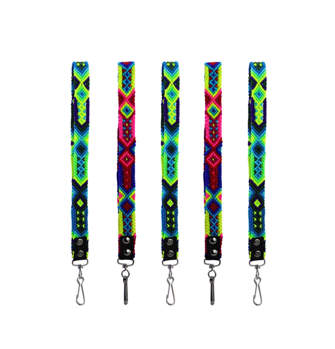 Llavero Artesanal Tejido A Mano Porta Llaves