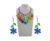 Set Collar Cascada De Florecitas Collar De Cuentas Huichol