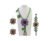 Set Collar De Flor Girasol Collar Largo De Cuentas Huichol